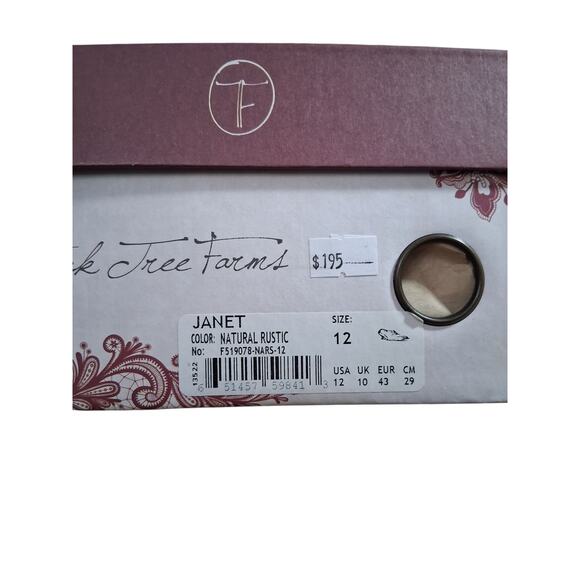 Bed-Stu Oak Tree Farms Women's 12 Victorian Vintage Rustic Romantic Janet Boots - Picture 12 of 16